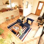 施主のこだわりが詰まった、グリーンが似合う家