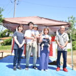 【新築工事】【地鎮祭】福島市I様邸 晴天の中工事の安全を祈願いたしました。