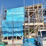 【建方】【新築工事】【上棟】福島市のI様邸では、作業が行われました。 安全第一で頑張ります!