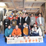 【上棟式】【新築工事】福島市で新築工事中のI様邸では、笑顔いっぱいの上棟式が執り行われました。