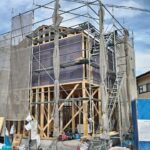 【上棟】福島市のH様邸では、建方が行われました！クレーンが入れない立地でしたが、人力で頑張っております！【注文住宅】【新築住宅】